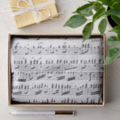 Antike Notenblätter Seidenpapier (Geschenk)
