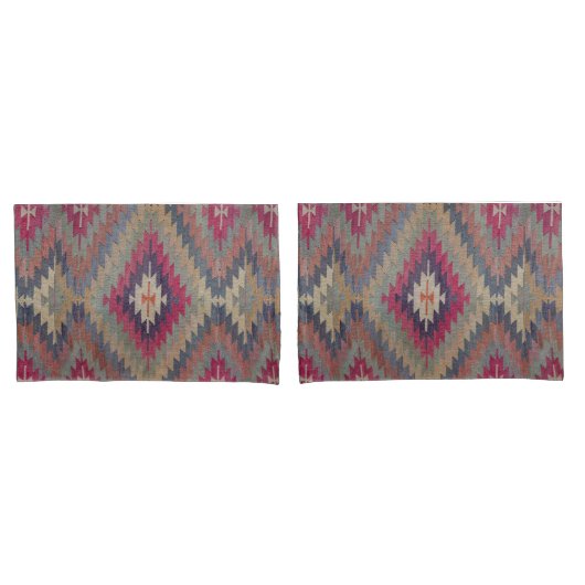 Antike orientalische persische Kilim Rug Kissenbezug (Vorderseite-Set)