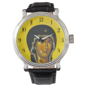 Antike Orthodoxen Ikone Armbanduhr