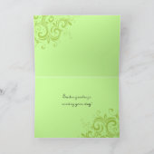 Antike Osterkarte Feiertagskarte (Innenseite)