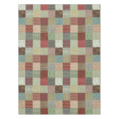Antike Patchwork-Tischwäsche Heritage Tischdecke (Vorderseite)