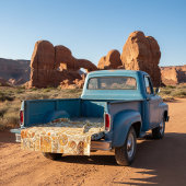 Antike Petroglyph Kunst Fleecedecke