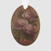 Antike Pfingstrosen Ornament (Vorderseite)