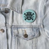 Antike Piraten-Krankenschwester Button (Beispiel)