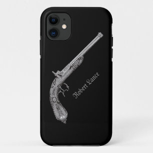 Antike Pistole persönlicher iPhone 5 Fall 11 Hülle