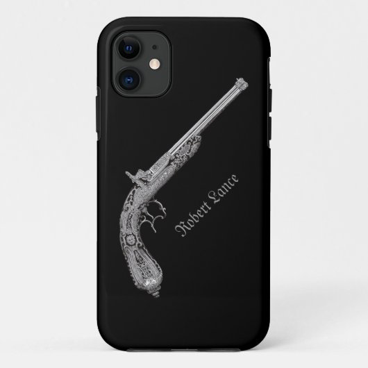 Antike Pistole persönlicher iPhone 5 Fall Case-Mate iPhone Hülle (Rückseite)