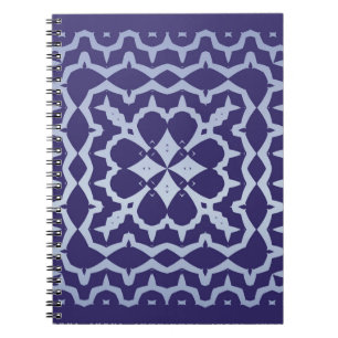Antike portugiesische Azulejo-Keramik. Grafikdesig Notizblock