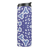 Antike portugiesische Azulejo-Keramik. Original-De Thermosbecher (Nach links gedreht)