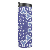 Antike portugiesische Azulejo-Keramik. Original-De Thermosbecher (Nach rechts gedreht)