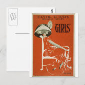 Antike Postkarte (Vorne/Hinten)