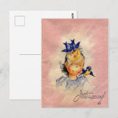 Antike Postkarte (Vorne/Hinten)
