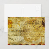 Antike Postkarte (Vorne/Hinten)