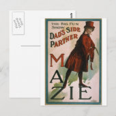 Antike Postkarte (Vorne/Hinten)