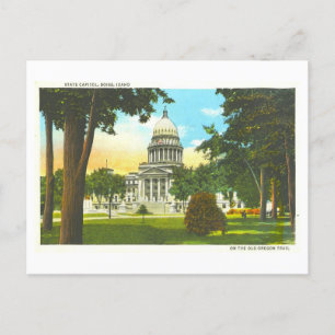 Antike Postkarte des Idaho State Capitol in Boise
