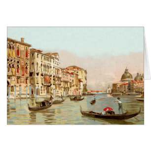 Antike Postkarte Palazzo Franchetti Venezia Venedi