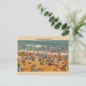 Antike Postkarte von Virginia Beach (Stehend Vorderseite)