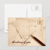 Antike Postkarten Postkarte (Vorne/Hinten)