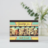 Antike Poughkeepsie NY Postkarte (Stehend Vorderseite)
