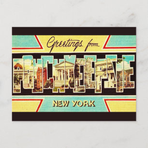 Antike Poughkeepsie NY Postkarte
