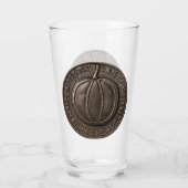 Antike Pumpkin-Münze Glas (Rückseite)