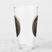 Antike Pumpkin-Münze Glas (Rechts)