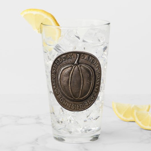 Antike Pumpkin-Münze Glas (Vorderseite Ice)