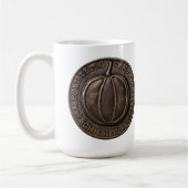 Antike Pumpkin-Münze Kaffeetasse (Links)