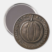Antike Pumpkin-Münze Magnet (Vorderseite/Rückseite)