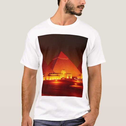 Antike Pyramiden T-Shirt (Vorderseite)