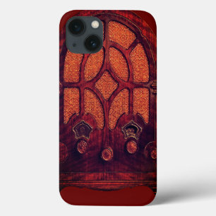 Antike Radio vintage elegante Art Deco-Kathedrale Case-Mate iPhone Hülle