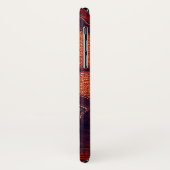 Antike Radiokunst Deko Kathedrale braun Case-Mate iPhone Hülle (Hinten/Links)