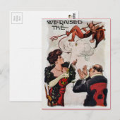 Antike Raise the Devil Postkarte (Vorne/Hinten)
