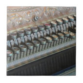 Antike Registrierkasse Fliese (Vorderseite)