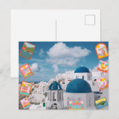 Antike Reise-Postkarte Postkarte (Vorne/Hinten)
