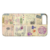 Antike Reise-Postkarten Case-Mate iPhone Hülle (Rückseite (Horizontal))