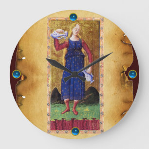 ANTIKE RENAISSANCE TAROTS 14 / MÄSSIGUNG GROßE WANDUHR