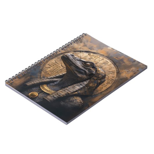 Antike Reptilien-Alien Notizblock (Linke Seite)
