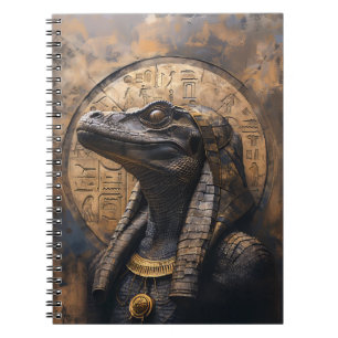 Antike Reptilien-Alien Notizblock