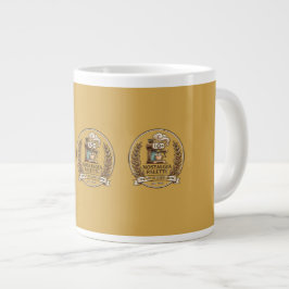 Antike Retro-Kaffeemaschine Keramikbecher Jumbo-Tasse