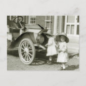 Antike Roadster 1911 Postkarte (Vorderseite)