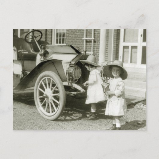 Antike Roadster 1911 Postkarte (Vorderseite)