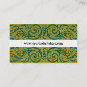 antike Rolle-Visitenkarte Visitenkarte (Rückseite)