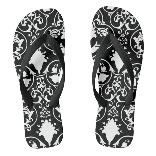 Antike Rolletapete 2 Badesandalen (Fußbett)