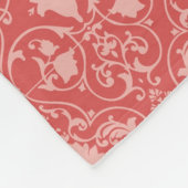 Antike Rolletapete 2 Fleecedecke (Ecke)