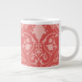 Antike Rolletapete 2 Jumbo-Tasse (Rechts)