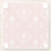 Antike Rolletapete Glasuntersetzer (Rückseite)