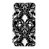 Antike Rolletapete Incipio iPhone Geldbeutel-Hülle (Folio Vorderseite)