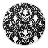 Antike Rolletapete Keramikknauf (Vorderseite)