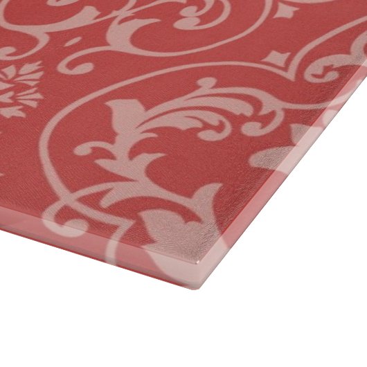 Antike Rolletapete Schneidebrett (Ecke)