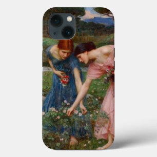 Antike Romantische Gartendamen Präraffaelitisch iPhone 13 Hülle